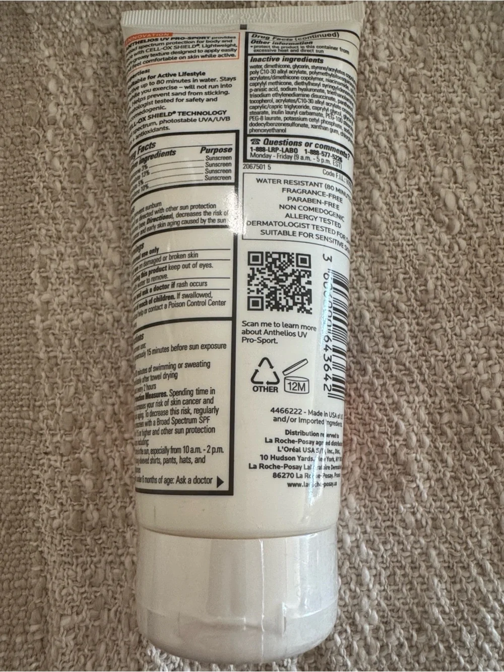 La Roche Posay anthelios uv